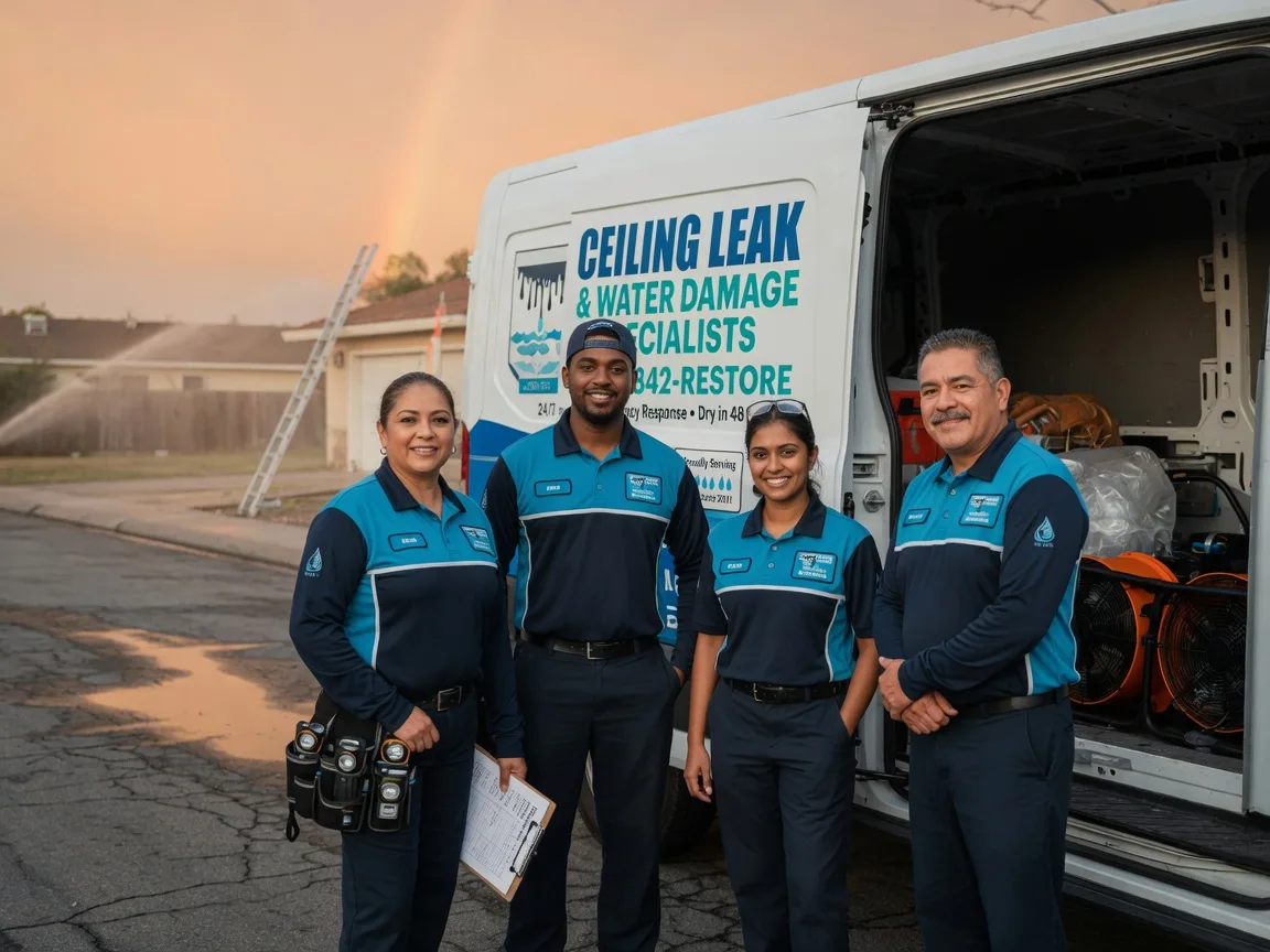 Ceiling Leak Cleanup company in South Gibson, PA