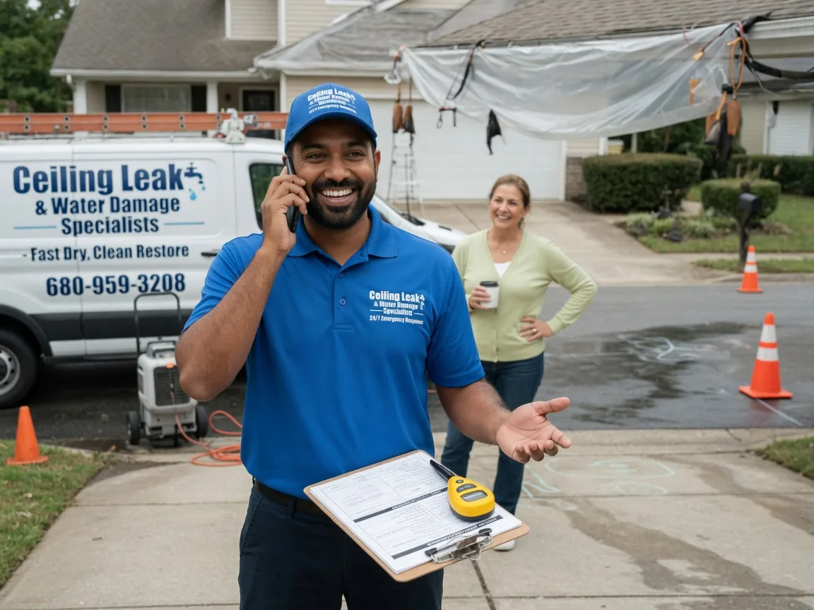 Ceiling Leak Cleanup South Gibson, PA FAQs